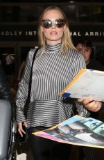 MARGOT ROBBIE at LAX Airport in Los Angeles 06/01/2017