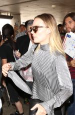 MARGOT ROBBIE at LAX Airport in Los Angeles 06/01/2017