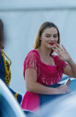 MARGOT ROBBIE at Themed Warner Brothers Event in Hertfordshire 06/16/2017