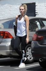 MARGOT ROBBIE Heading to a Gym in Los Angeles 06/09/2017