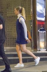 MARGOT ROBBIE Out for Dinner in London 05/24/2017