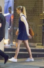 MARGOT ROBBIE Out for Dinner in London 05/24/2017