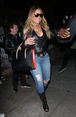 MARIAH CAREY at Ivy Restaurant in Beverly Hills 06/06/2017