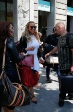 MARIAH CAREY Leaves Her Hotel in Barcelona 06/22/2017