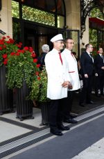 MARIAH CAREY Leaves Her Hotel in Paris 06/24/2017