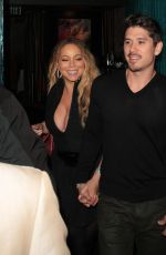 MARIAH CAREY Out for Dinner in Beverly Hills 06/02/2017