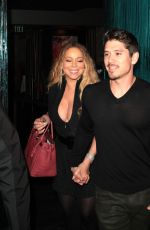 MARIAH CAREY Out for Dinner in Beverly Hills 06/02/2017