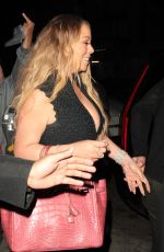 MARIAH CAREY Out for Dinner in Beverly Hills 06/02/2017