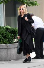 MEG RYAN Out and About in New York 06/01/2017