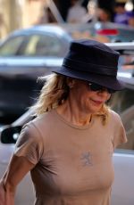 MEG RYAN Out in New York 05/31/2017