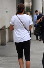 MELANIE SYKES Leaves BBC Radio in London 06/25/2017