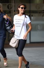 MELANIE SYKES Leaves BBC Radio in London 06/25/2017