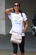 MELANIE SYKES Leaves BBC Radio in London 06/25/2017