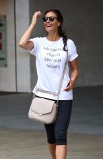 MELANIE SYKES Leaves BBC Radio in London 06/25/2017