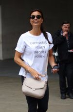 MELANIE SYKES Leaves BBC Radio in London 06/25/2017