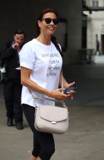 MELANIE SYKES Leaves BBC Radio in London 06/25/2017
