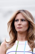 MELANIE TRUMP at White House Congressional Picnic in Washington D.C. 06/22/2017