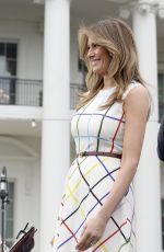 MELANIE TRUMP at White House Congressional Picnic in Washington D.C. 06/22/2017