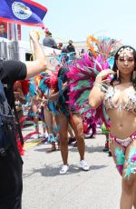 MELISSA MOLINARO and LIANE V at Carnival Celebration in Hollywood 06/26/2017