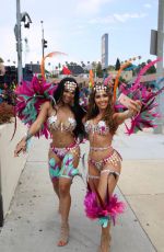 MELISSA MOLINARO and LIANE V at Carnival Celebration in Hollywood 06/26/2017