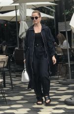 MENA SUVARI Out for Lunch in West Hollywood - 06/08/2017