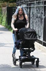 MIA TYLER Out and About in New York 06/15/2017