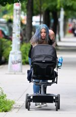 MIA TYLER Out and About in New York 06/15/2017