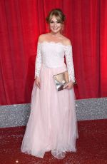 MICHELLE HARDWICK at British Soap Awards in Manchester 06/03/2017