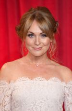 MICHELLE HARDWICK at British Soap Awards in Manchester 06/03/2017