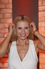 MICHELLE HUNZIKER at Wer Weiss Denn Sowas XXL Show in Hamburg 06/19/2017