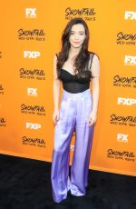 MIKEY MADISON at Snowfall Premiere in Los Angeles 06/26/2017