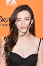 MIKEY MADISON at Snowfall Premiere in Los Angeles 06/26/2017