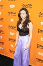 MIKEY MADISON at Snowfall Premiere in Los Angeles 06/26/2017