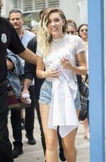 MILEY CYRUS at Fountain Blue Hotel in Miami 06/10/2017
