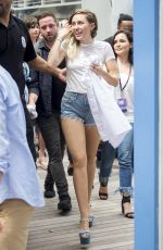 MILEY CYRUS at Fountain Blue Hotel in Miami 06/10/2017