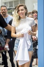 MILEY CYRUS at Fountain Blue Hotel in Miami 06/10/2017