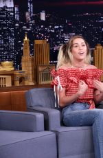 MILEY CYRUS at Tonight Show Starring Jimmy Fallon in New York 06/14/2017