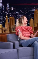 MILEY CYRUS at Tonight Show Starring Jimmy Fallon in New York 06/14/2017