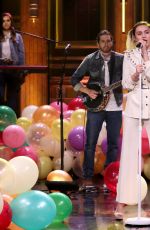 MILEY CYRUS at Tonight Show Starring Jimmy Fallon in New York 06/14/2017