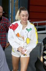 MILEY CYRUS Leaves Dream Hotel in New York 06/14/2017