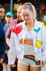 MILEY CYRUS Out and About in New York 06/14/2017