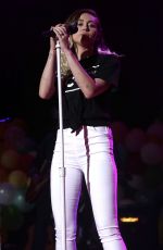 MILEY CYRUS Performs at 2017 BLI Summer Jam in New York 06/16/2017
