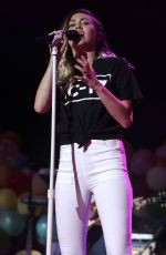 MILEY CYRUS Performs at 2017 BLI Summer Jam in New York 06/16/2017