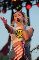 MILEY CYRUS Performs at Hot 99.5