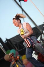 MILEY CYRUS Performs at Hot 99.5