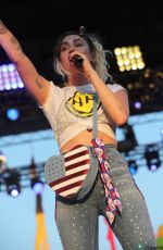 MILEY CYRUS Performs at Hot 99.5