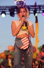 MILEY CYRUS Performs at Hot 99.5