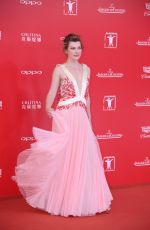 MILLA JOVOVICH at Shanghai International Film Festival Closing Ceremony 06/25/2017