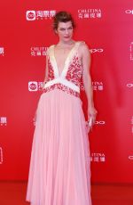 MILLA JOVOVICH at Shanghai International Film Festival Closing Ceremony 06/25/2017