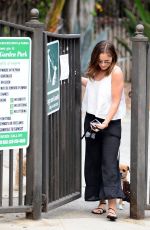 MINKA KELLY at a Dog Park in Los Angeles 06/26/2017